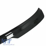 Roof Spoiler Add On suitable for VW Scirocco 14-17 R-Look for Standard Version Gloss Black from ABS Plastic-image-6301881