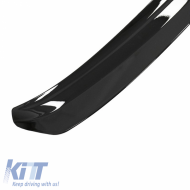 Roof Spoiler Add On suitable for VW Scirocco 14-17 R-Look for Standard Version Gloss Black from ABS Plastic
