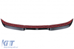 Roof Spoiler Cap suitable for Audi A3 8Y (2020-) Sportback Black-image-6113710