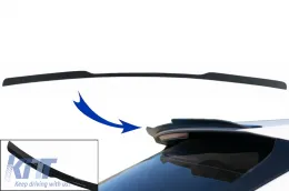 image-36-Roof Spoiler Cap suitable for Audi Q8 SUV (2018-up) Sport Design Piano Black Add-On