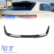 Roof Spoiler suitable for Audi A3 8Y Sportsback 2020+ S3 Look Gloss Black From Abs Plastic - CGRRSA6040409