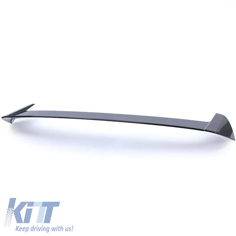 Roof Spoiler suitable for BMW 1 E81 E87 04-12 from ABS plastic painted glossy black