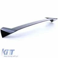 Roof Spoiler suitable for BMW 1 E81 E87 04-12 from ABS plastic painted glossy black-image-6312164