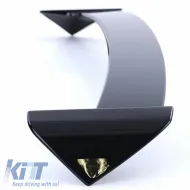 Roof Spoiler suitable for BMW 1 E81 E87 04-12 from ABS plastic painted glossy black-image-6312165