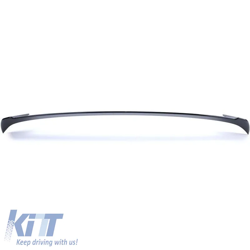 Roof Spoiler suitable for BMW 1 E81 E87 04-12 from ABS plastic painted glossy black
