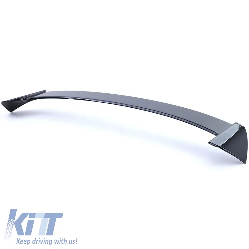 Roof Spoiler suitable for BMW 1 E81 E87 04-12 from ABS plastic painted glossy black