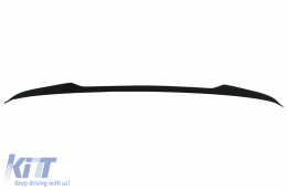 Roof Spoiler suitable for BMW 1 Series F20 F21 (2011-2019) Piano Black - RSBMF20MX