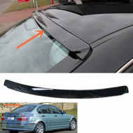 Roof Spoiler suitable for BMW 3 E46 Sedan 99-05 Piano Black ABS Plastic AC Look - CGRRSB6039650