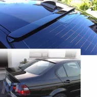 Roof Spoiler suitable for BMW 3 E46 Sedan 99-05 Piano Black ABS Plastic AC Look-image-6317971