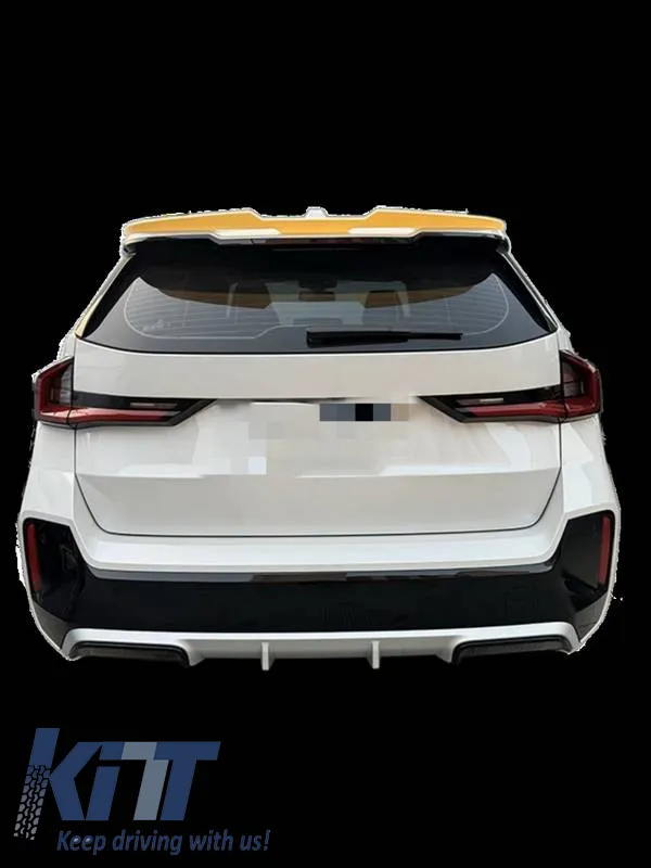 Roof Spoiler suitable for BMW X1 U11 2022+ Unpainted from ABS Plastic