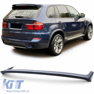Roof Spoiler suitable for BMW X5 E70 06-13 from ABS plastic painted glossy black