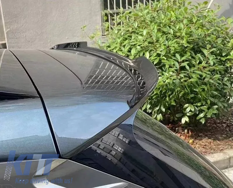 Roof Spoiler suitable for Hyundai Tucson 4 2020+ Piano Black From Abs Plastic