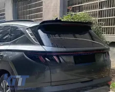 Roof Spoiler suitable for Hyundai Tucson 4 2020+ Piano Black From Abs Plastic-image-6317172