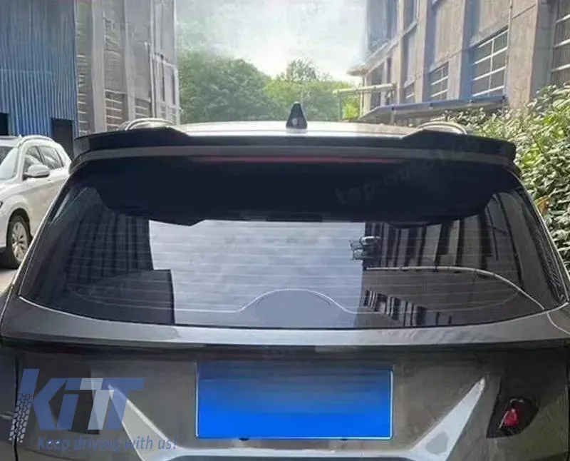 Roof Spoiler suitable for Hyundai Tucson 4 2020+ Piano Black From Abs Plastic