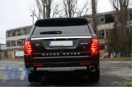 Roof Spoiler suitable for Land Range Rover Sport L320 (2005-2008) Autobiography Design-image-5992671
