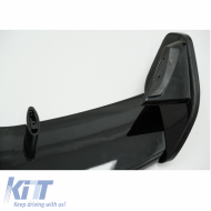 Roof Spoiler suitable for Mercedes-Benz GLA X156 14-19 A Design GLA45 Look Glossy Black from ABS Plastic