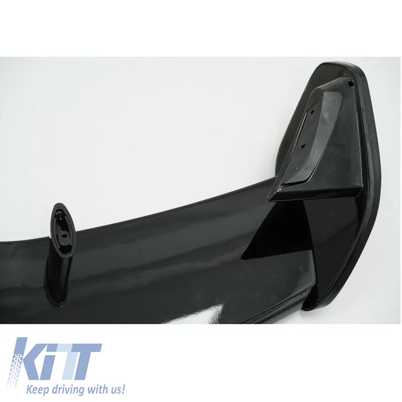 Roof Spoiler suitable for Mercedes-Benz GLA X156 14-19 A Design GLA45 Look Glossy Black From Abs Plastic