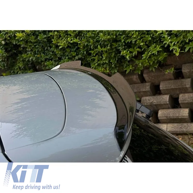 Roof Spoiler suitable for Renault Clio MK5 Facelift 2023+ Piano Black From Abs Plastic