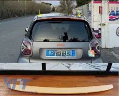 Roof Spoiler suitable for Smart Fortwo 453 2014+ Brabus Style from ABS Plastic-image-6321710
