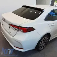 Roof Spoiler suitable for Toyota Corolla 2019+ E21 4D Sedan Gloss Black Lipspoiler from ABS Plastic-image-6314381