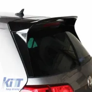 image-59-Roof Spoiler suitable for VW Golf VII (7) 12-20 JOM Look Glossy Black 3 Pcs From ABS Plastic
