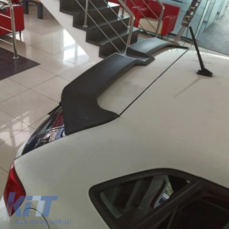 Roof Spoiler suitable for VW Polo 6R / 6C 09-16 "Oettinger Look" Piano Black