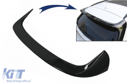 Roof Spoiler Wing suitable for BMW X1 SUV F48 Pre-LCI (06.2015-2019) AC Style Piano Black