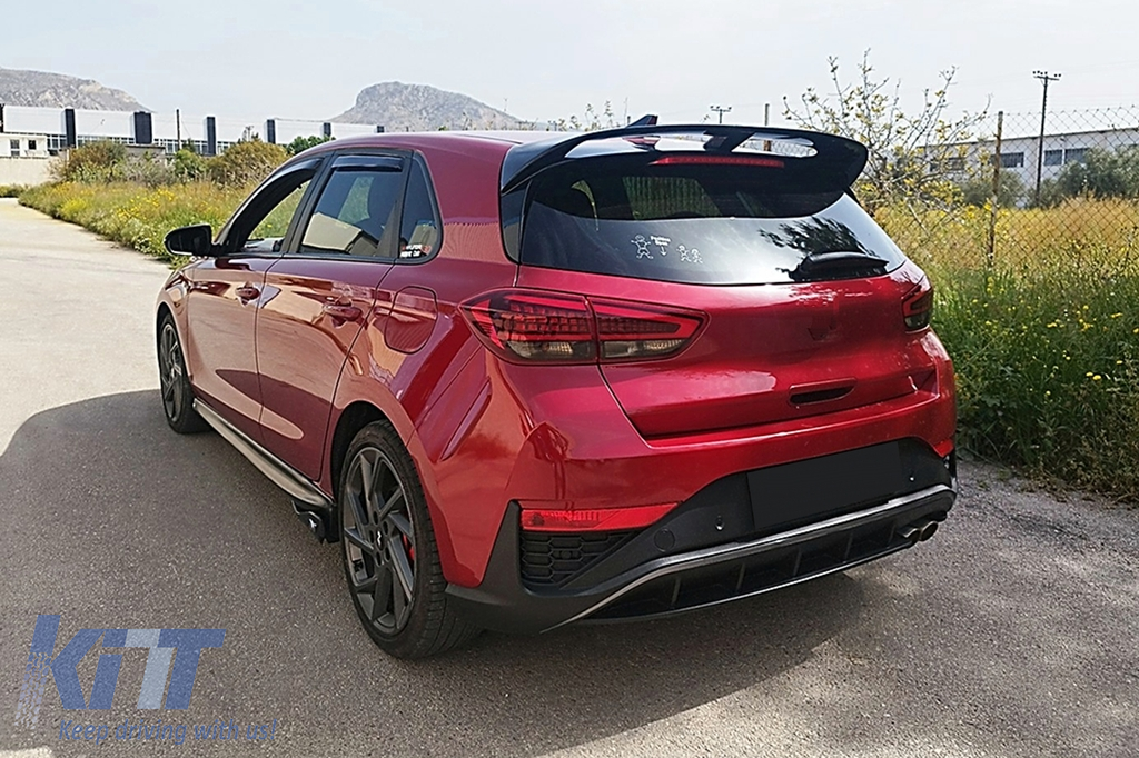 Splitter Spoiler Anteriore V2 Per HYUNDAI I30 Mk3 N HATCHBACK 2017 Cod. HY I30 3 N FD2G - Foto 5