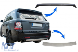 image-26-Roof Spoiler with Bumper Foot Plate suitable for Range Rover Sport L320 (2010-2013) Aubiography Design