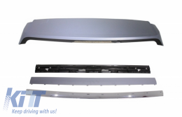 Roof Spoiler with Kit Rear Trunk Tailgate Chrome suitable for Range ROVER Sport L320 (2005-2009) Autobiography Design