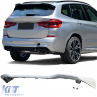 Roof sport rear spoiler in Mineral White (A96) fits BMW X3 G01 from 2017 - ODRSB6025192