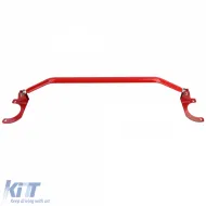 Rote Aluminium-Strebe vorne 3-teilig verstellbar geeignet für Mazda MX5 NA NB 89-00-image-6190454