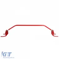 Rote Aluminium-Strebe vorne 3-teilig verstellbar geeignet für Mazda MX5 NA NB 89-00-image-6190455