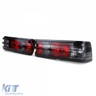 Rote schwarze Kristall-Rückleuchten geeignet für Mercedes 190 W201 1982-1993-image-6194629