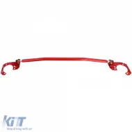 Rote verstellbare Aluminium-Strebe geeignet für BMW E46 6 Zylinder 320i 323i 325i 328i 330i-image-6192998