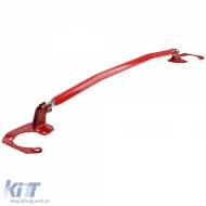 Rote verstellbare Aluminium-Strebe geeignet für BMW E46 6 Zylinder 320i 323i 325i 328i 330i-image-6193000