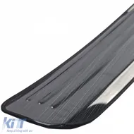 Rozsdamentes acél fekete lökhárító védő BMW 5-ös G30 G31-image-6193206