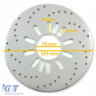 Rozsdamentes acél féktárcsa dísz kék Smart 450 451 453 Coupe Cabrio 98-21-image-6261683