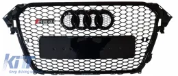 RS4 Style Front Grille suitable for Audi A4 B8.5 2013 - 2016!-image-6326303