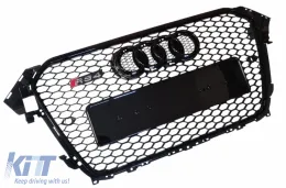 RS4 Style Front Grille suitable for Audi A4 B8.5 2013 - 2016!-image-6326304