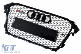 RS4 Style Front Grille suitable for Audi A4 B8.5 2013 - 2016!-image-6326305