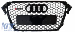 RS4 Style Front Grille suitable for Audi A4 B8.5 2013 - 2016!-image-6326306