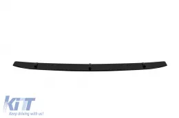 RS6-Typ Spoiler geeignet für die Standardfrontschürze des Audi A6 nach 2019, schwarz lackiert-image-6163557