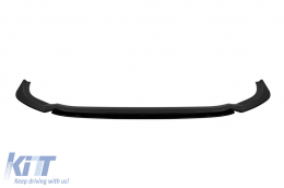 image-31-RS6 type spoiler suitable for standard front bumper of Audi A6 after 2019, black lacquer