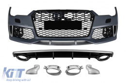 RS7 package suitable for Audi A7 2015-2017 for the model with standard rear bumper - ABAUBK6007339