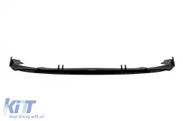 RS7-Typ Spoiler geeignet für die vordere RS Stoßstange am Audi A7 Sportback nach 2019, schwarz lackiert-image-6163523