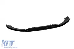 RS7-Typ Spoiler geeignet für die vordere RS Stoßstange am Audi A7 Sportback 2010-2016, schwarz lackiert-image-6163647