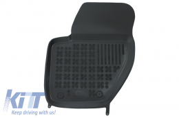 Rubber Black Floor Mats suitable for VOLVO V40 (2012-)-image-6013356