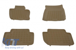 image-11-Rubber Car Floor Mats Beige suitable for BMW X3 E83 (2004-2010)