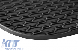 Rubber Car Mats Geyer & Hosaja suitable for Audi A3 8V 2012-2020, Skoda Octavia III 2013-2019, Octavia IV 2020+, VW Passat B8 2014+, Golf Sportvan 2013-2020, Cupra Formentor 2020+ 4 Pieces 815/4C